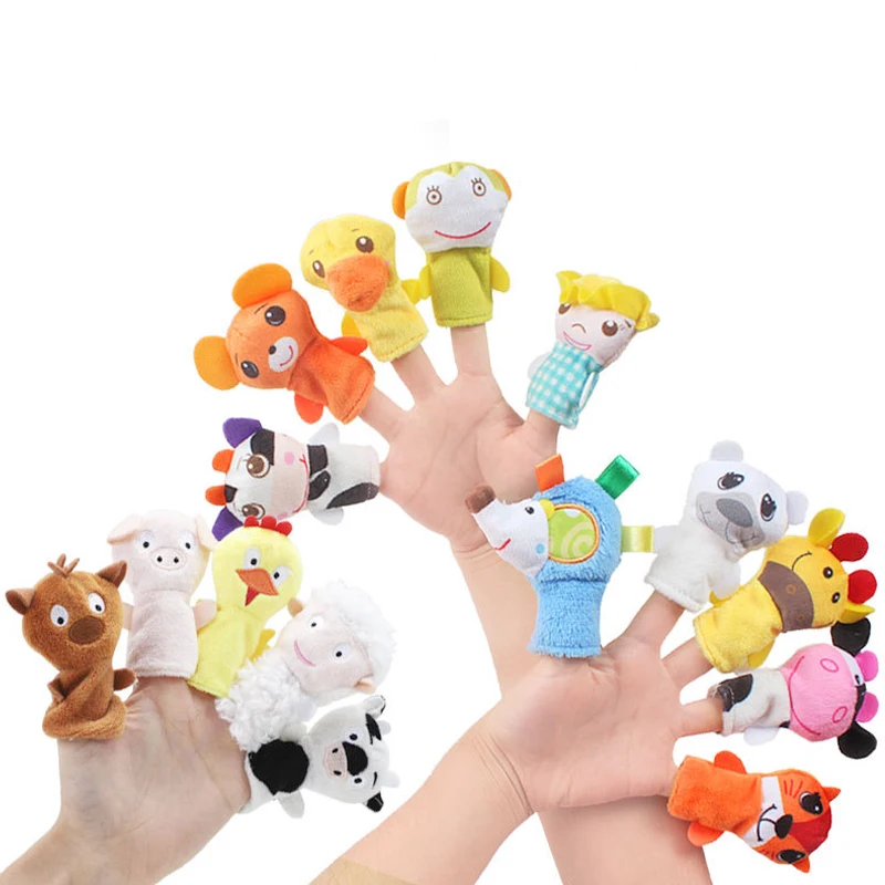 5 PCS Child Finger Puppet Animal Humanoid Finger Theater Toys Baby Dolls Interactive Pacifying Boys Girls Stuffed Muppets Toys
5 PCS Child Finger Puppet Animal Humanoid Finger Theater Toys Baby Dolls Interactive Pacifying Boys Girls Stuffed Muppets Toys
