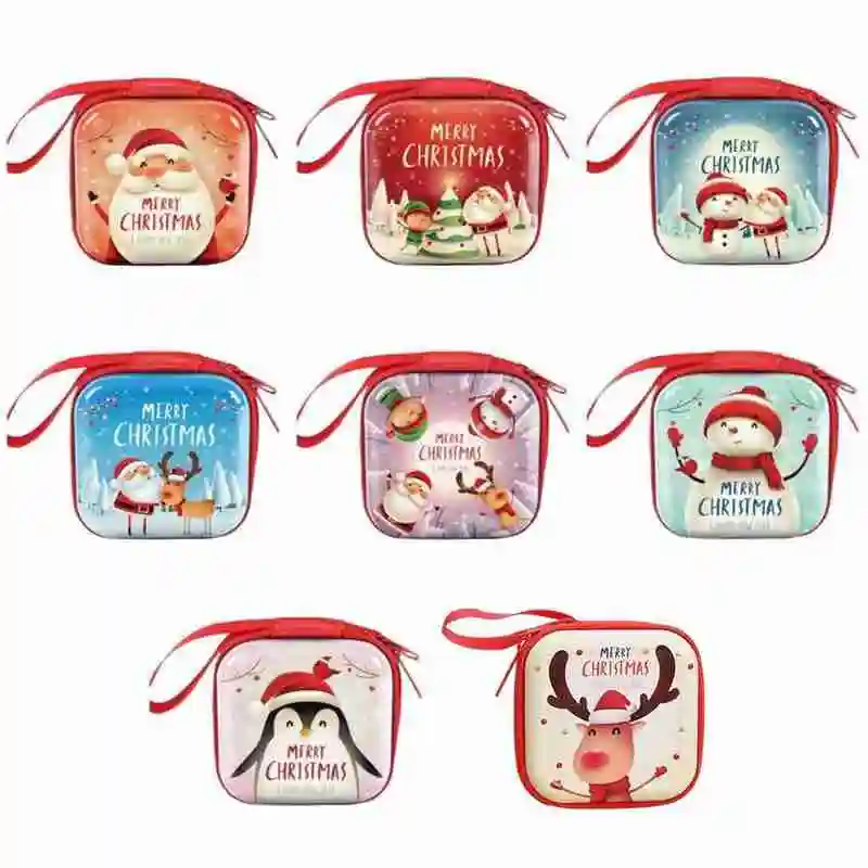 Square Christmas Tinplate Change Bag Square Portable Gift Storage Zipper Bag Key Children Box Wallet Earphone V9Z3
Square Christmas Tinplate Change Bag Square Portable Gift Storage Zipper Bag Key Children Box Wallet Earphone V9Z3