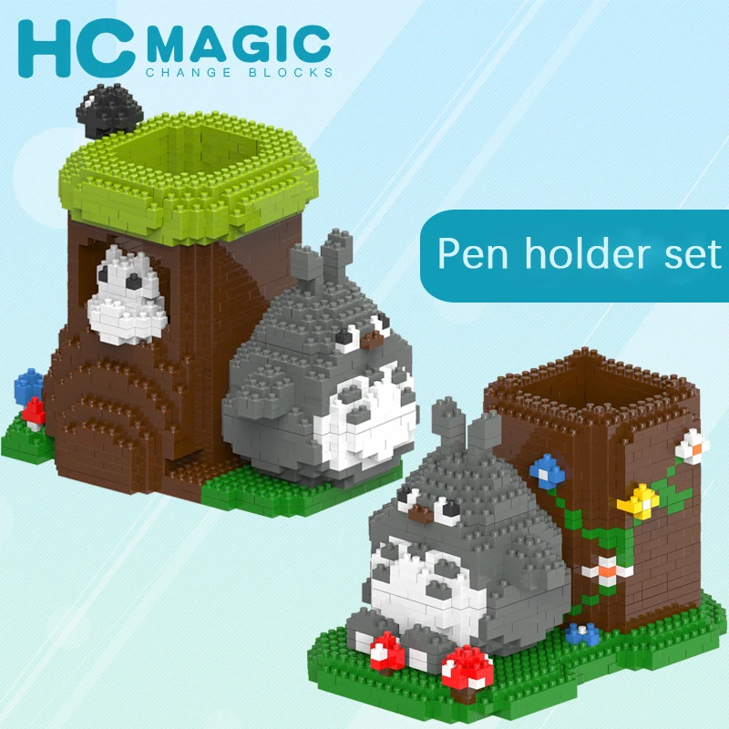Diamond Small Particle Building Blocks Assembling Creative Cartoon Totoro Pen Holder Set Toy DIY Children's Educational Assembly
Diamond Small Particle Building Blocks Assembling Creative Cartoon Totoro Pen Holder Set Toy DIY Children's Educational Assembly