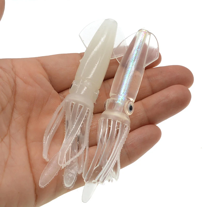 Fishing Bait Soft Lure Night Luminous Colorful Baits Lifelike Artificial Squid Octopus Simulation Glow Trolling Sea
Fishing Bait Soft Lure Night Luminous Colorful Baits Lifelike Artificial Squid Octopus Simulation Glow Trolling Sea