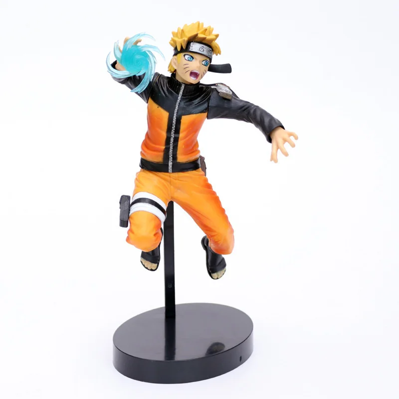 

21cm Naruto Shippuden GK Uzumaki Naruto Anime Action Figure Model Rasengan Battle Scene Statue PVC Doll Figurine Toys Decoration