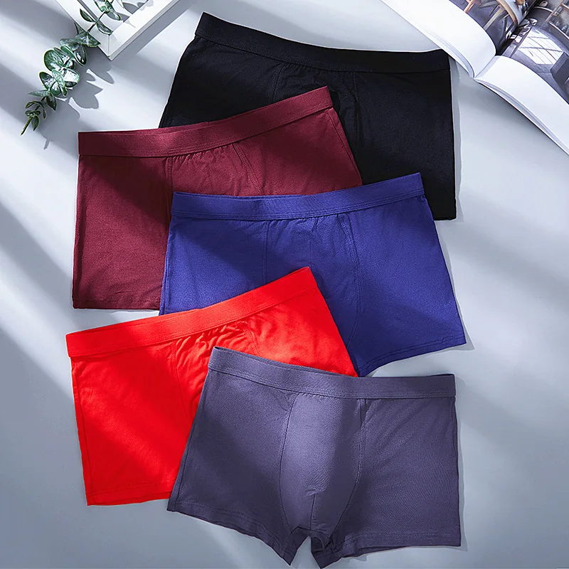Men's comfortable modal loose breathable underwear young bamboo fiber close-fitting solid color boyshort
Men's comfortable modal loose breathable underwear young bamboo fiber close-fitting solid color boyshort