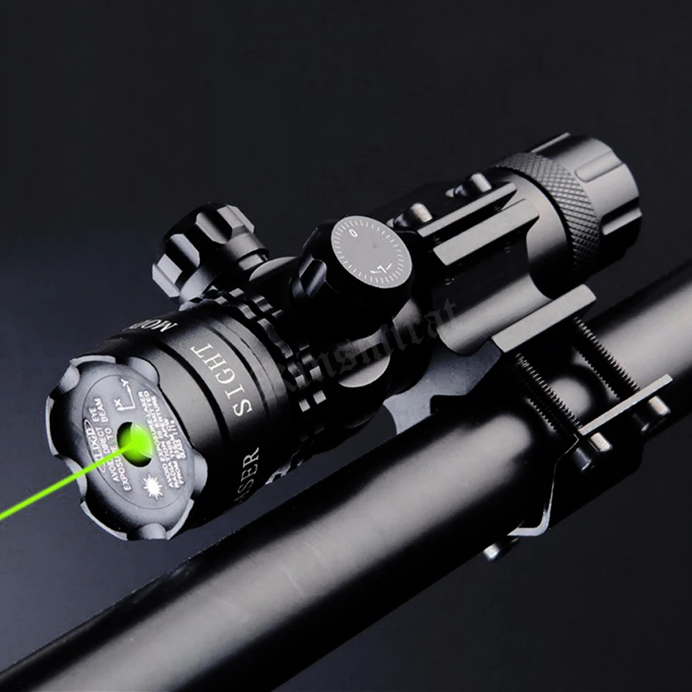 

Universal Green Laser Dot Aim Tactical Sight Scope With Mount For Airsoft Hunting Shooting Lazer for Pistol Rail and Rifle
