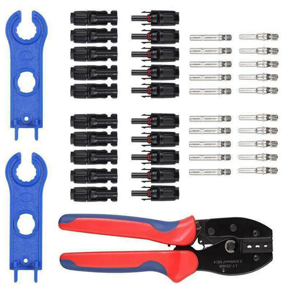 33pc/set For MC-4 Solar Panel Connector Socket Wrench Crimping Plier Solar Clamp Tunnel Clamps Crimping Photovoltaic Accessories
33pc/set For MC-4 Solar Panel Connector Socket Wrench Crimping Plier Solar Clamp Tunnel Clamps Crimping Photovoltaic Accessories