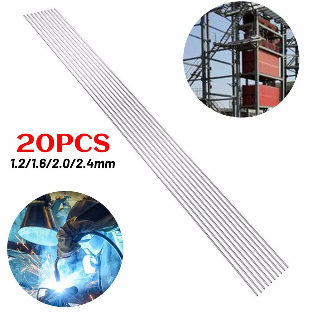 20pcs 1.2mm~ 2.4mm ER316L Stainless Steel TIG Welding Rods 330mm Long For Stainless Steel. Ideal For General Steel Construction
20pcs 1.2mm~ 2.4mm ER316L Stainless Steel TIG Welding Rods 330mm Long For Stainless Steel. Ideal For General Steel Construction
