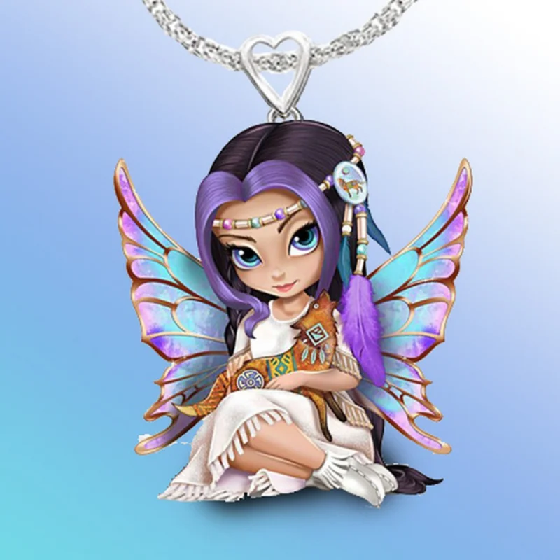 60pcs/ lote VOVT Brand fashion lovely fairy princess pendant woman color necklace Choker prayer luxury Necklace Wholesale lots
60pcs/ lote VOVT Brand fashion lovely fairy princess pendant woman color necklace Choker prayer luxury Necklace Wholesale lots
