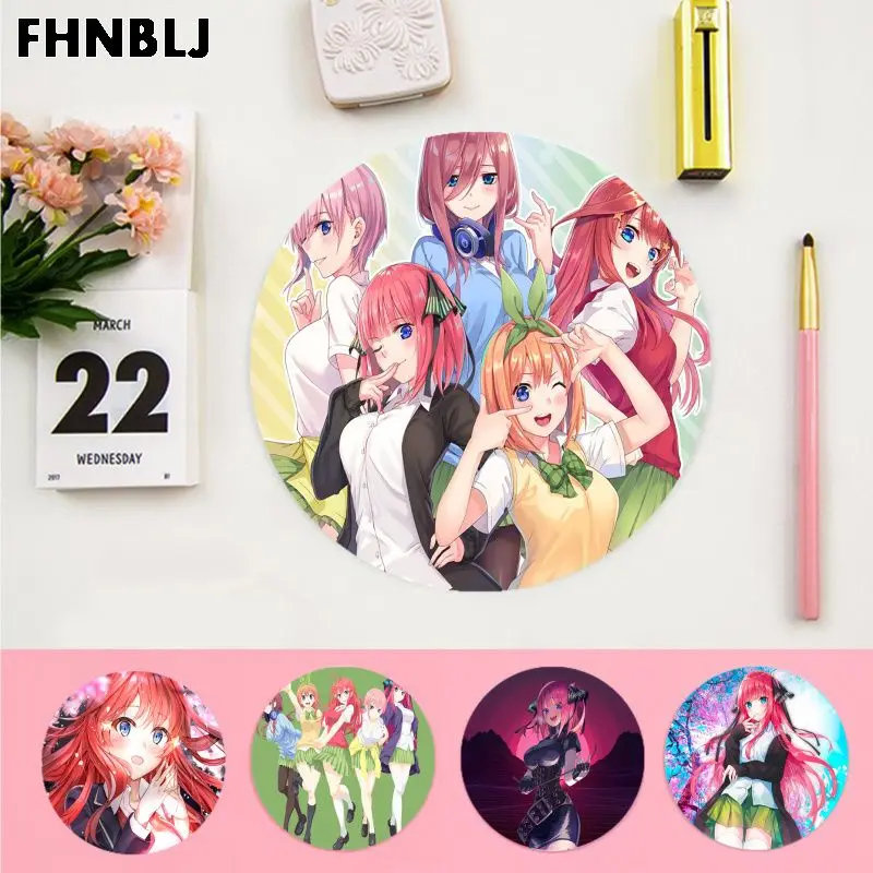 FHNBLJ The Quintessential Quintuplets Anime Beautiful Anime round Mouse Mat Anti-Slip Laptop PC Mice Pad Mat gaming Mousepad
FHNBLJ The Quintessential Quintuplets Anime Beautiful Anime round Mouse Mat Anti-Slip Laptop PC Mice Pad Mat gaming Mousepad