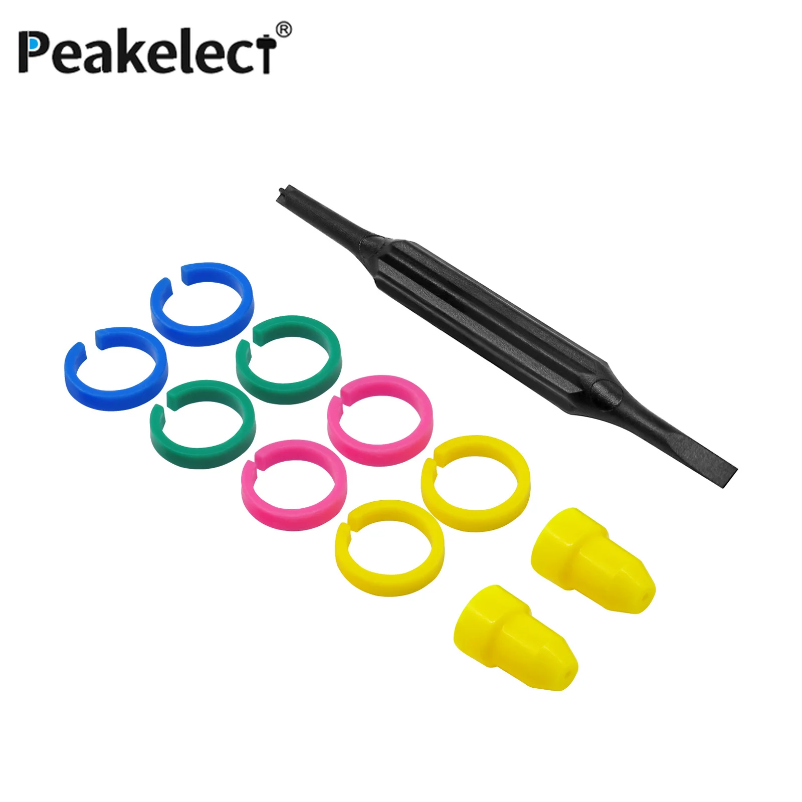 Peakchoose P90 8 шт. цветные кольца + емкостная отвертка + IC колпачки, совместимые с зондом осциллографа, испытательные аксессуары
Peakchoose P90 8 шт. цветные кольца + емкостная отвертка + IC колпачки, совместимые с зондом осциллографа, испытательные аксессуары