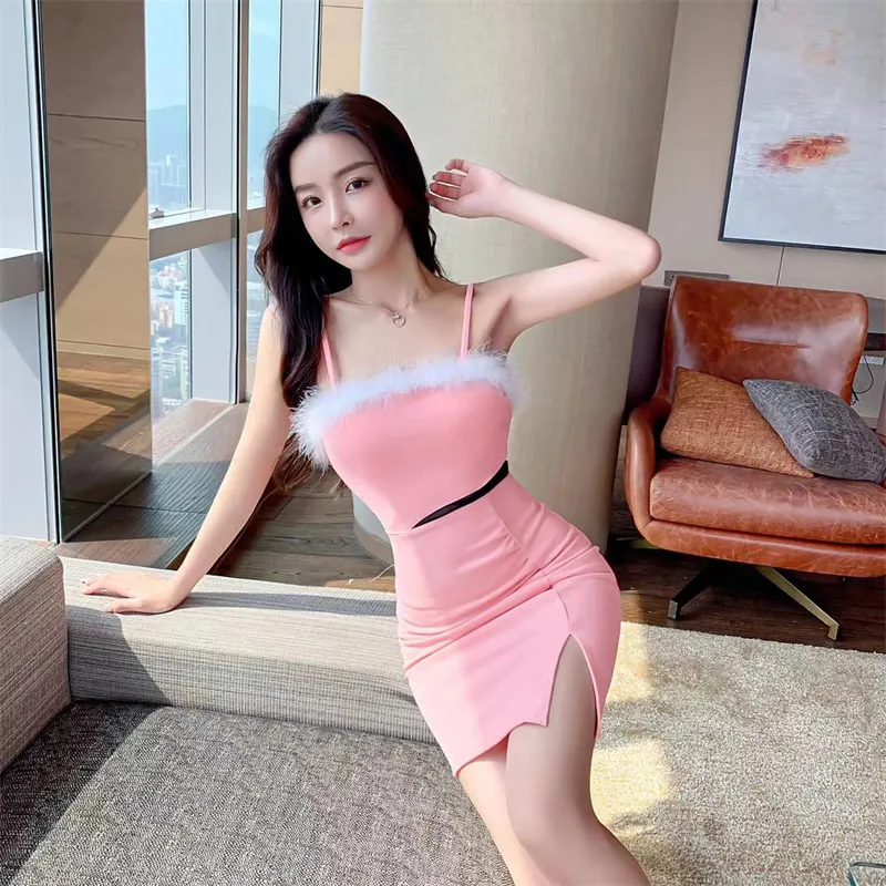2022 new fashion lady temperament sexy self-cultivation stitching sling mesh gauze bag hip dress
2022 new fashion lady temperament sexy self-cultivation stitching sling mesh gauze bag hip dress