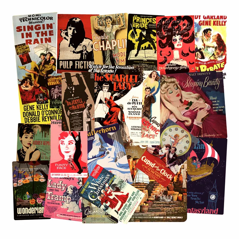 46pcs/bag Fashion Nostalgic Retro Poster Sticker DIY Hand Account Notebook Skateboard Car Motorcycle Sticker Decoration
46pcs/bag Fashion Nostalgic Retro Poster Sticker DIY Hand Account Notebook Skateboard Car Motorcycle Sticker Decoration