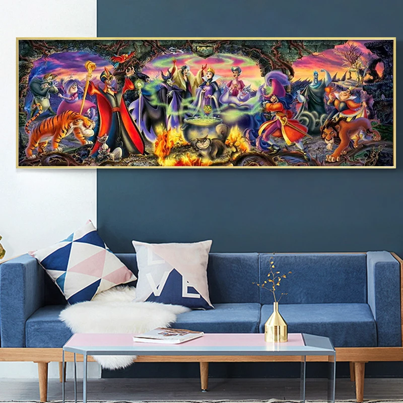 Disney Movie Villains Roles Prints On Canvas Painting Wall Art Cartoon Poster For Kids Room Creative Home Decor Cuadros
Disney Movie Villains Roles Prints On Canvas Painting Wall Art Cartoon Poster For Kids Room Creative Home Decor Cuadros