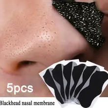 5pcs/lot Blackhead Remover Nasal Patch Deep Cleaning Skin Care Shrink Pores Acne Treatment Nose Mask Black Dot Pores Clean Strip