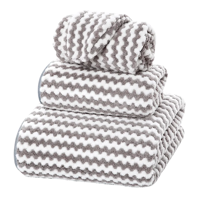Three Piece Bath Towel Cotton Absorbent Quick Drying Thick Microfiber Face Hand Towel Household Handdoeken Home Textile DG50T
Three Piece Bath Towel Cotton Absorbent Quick Drying Thick Microfiber Face Hand Towel Household Handdoeken Home Textile DG50T