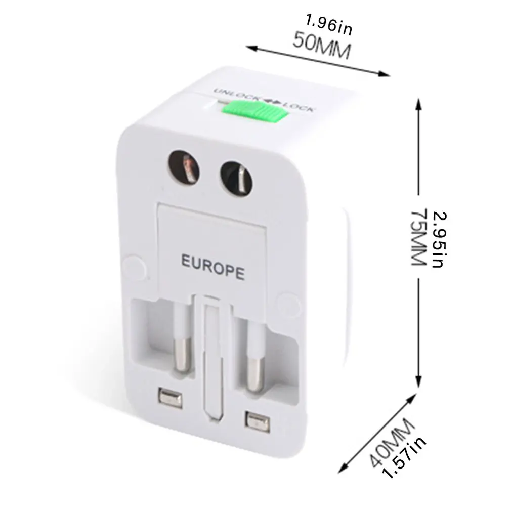 Travel Multi-function Conversion Socket Universal Universal Durable And Convenient Conversion Socket
Travel Multi-function Conversion Socket Universal Universal Durable And Convenient Conversion Socket
