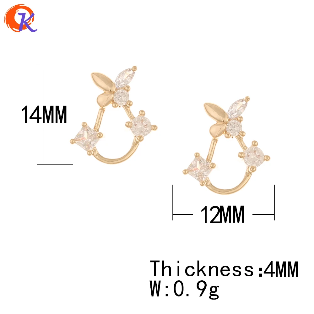 Cordial Design 50Pcs Jewelry Accessories/DIY Making/Genuine Gold Plating/Hand Made/Fingernail Findings/Cubic Zirconia Charms
Cordial Design 50Pcs Jewelry Accessories/DIY Making/Genuine Gold Plating/Hand Made/Fingernail Findings/Cubic Zirconia Charms