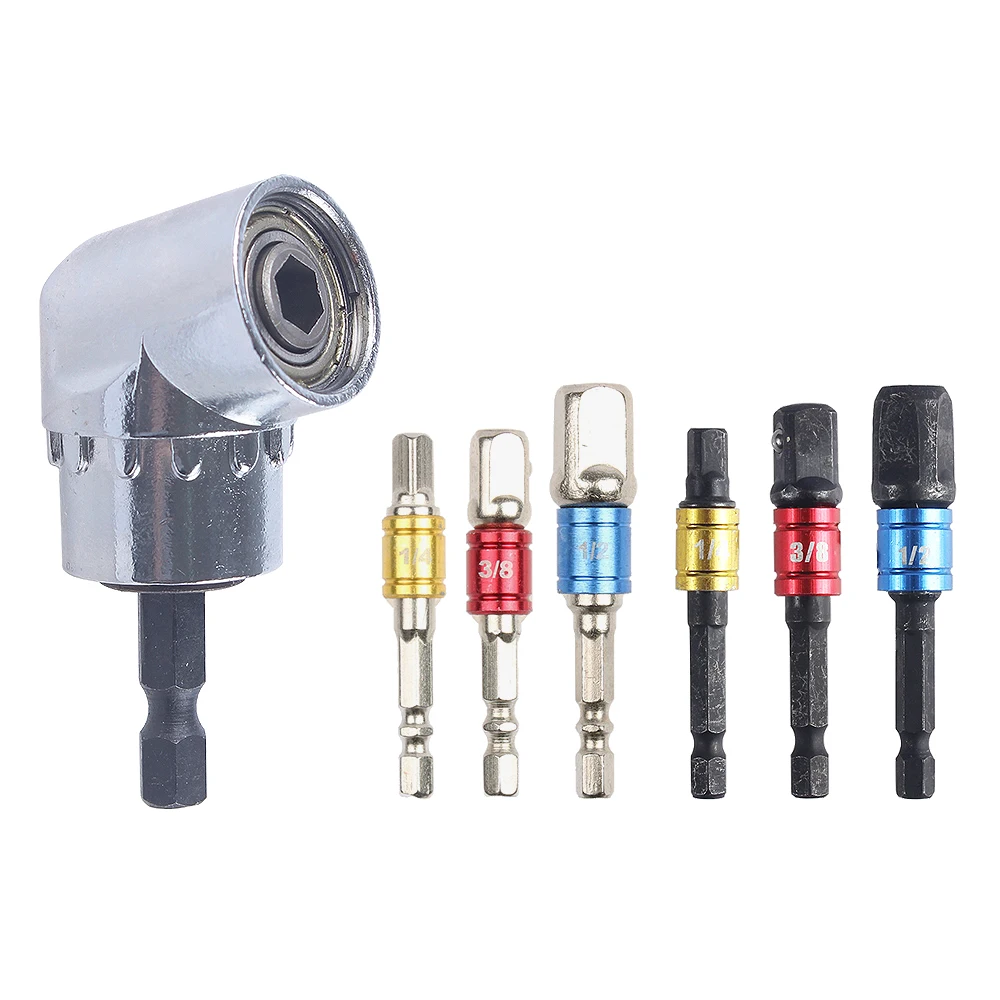 Shank Drill Socket Adapter for Impact Driver with Hex Shank to Square Socket Drill Bits Bar Extension Set 1/4" 3/8" 1/2 Bit Set
Shank Drill Socket Adapter for Impact Driver with Hex Shank to Square Socket Drill Bits Bar Extension Set 1/4" 3/8" 1/2 Bit Set