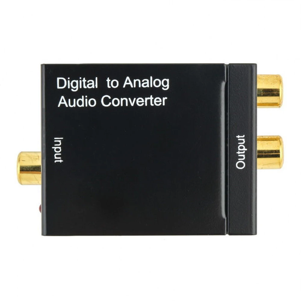Новый оптический коаксиальный Toslink цифро-аналоговый аудио преобразователь
