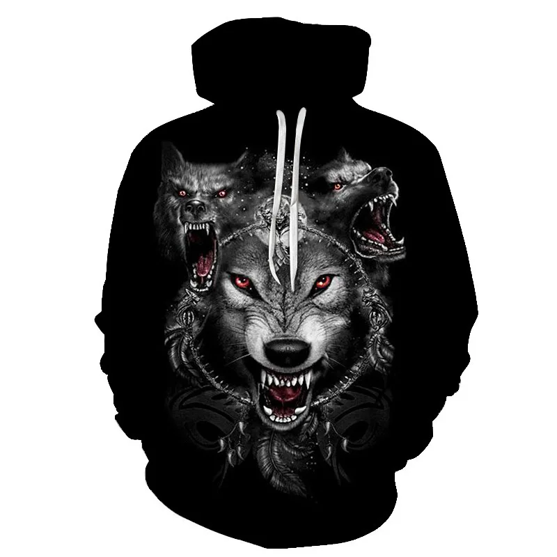3D Print Wolf Hoodie Streetwear Casual Sweatshirts Spring And Autumn Long Sleeve Hooded Pullover Fashion Sweater Men's Clothes
3D Print Wolf Hoodie Streetwear Casual Sweatshirts Spring And Autumn Long Sleeve Hooded Pullover Fashion Sweater Men's Clothes