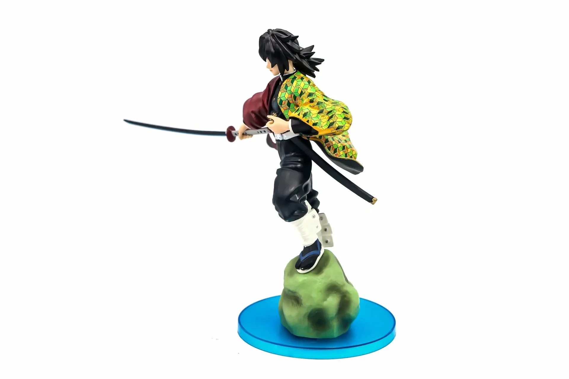 23cm Anime Demon Slayer Figurine Tomioka Giyuu PVC Action Figure Kimetsu No Yaiba Figure Toy Model Toy Kids Christmas Gifts 
23cm Anime Demon Slayer Figurine Tomioka Giyuu PVC Action Figure Kimetsu No Yaiba Figure Toy Model Toy Kids Christmas Gifts
