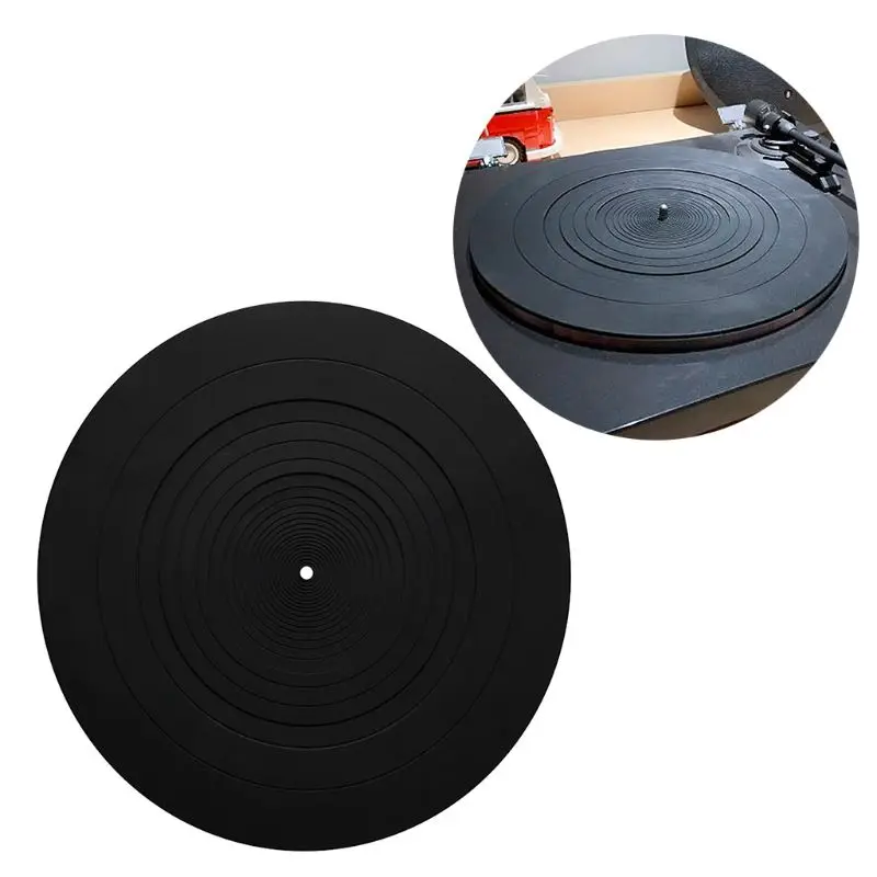 Anti-vibration Silicone Pad Rubber LP Antislip Mat for Phonograph Turntable Vinyl Record Players Accessories
Anti-vibration Silicone Pad Rubber LP Antislip Mat for Phonograph Turntable Vinyl Record Players Accessories