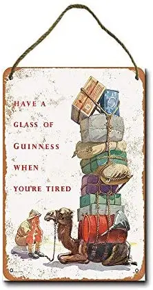 Metal Sign 1944 Have A Glass of Guinness When You're Tired Wall Decor Hanging Sign
Metal Sign 1944 Have A Glass of Guinness When You're Tired Wall Decor Hanging Sign