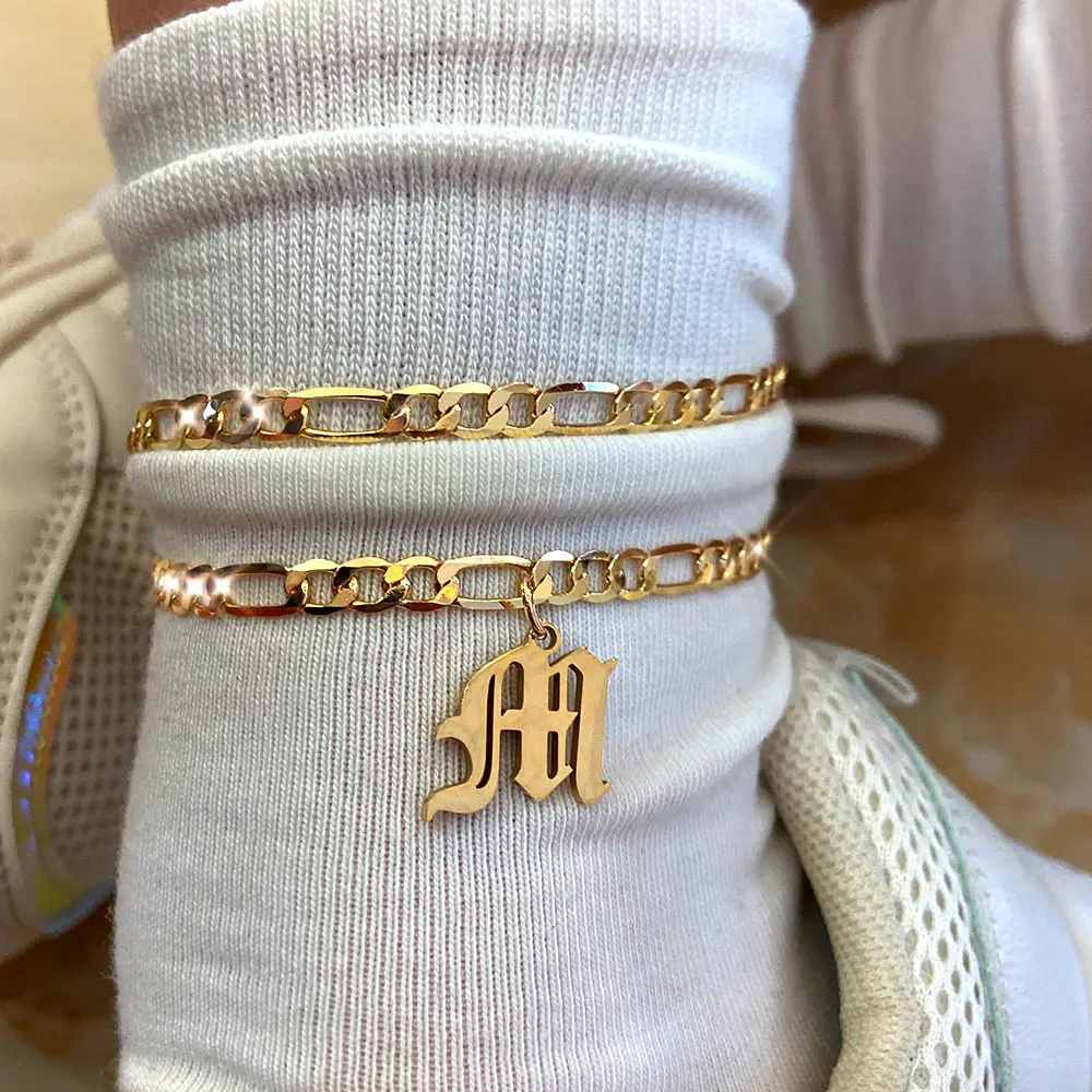 Flatfoosie A-Z Letter Initial Anklets Bracelet For Women Gold Color Alphabet Anklet Boho Summer Beach Barefoot Foot Jewelry Gift
Flatfoosie A-Z Letter Initial Anklets Bracelet For Women Gold Color Alphabet Anklet Boho Summer Beach Barefoot Foot Jewelry Gift