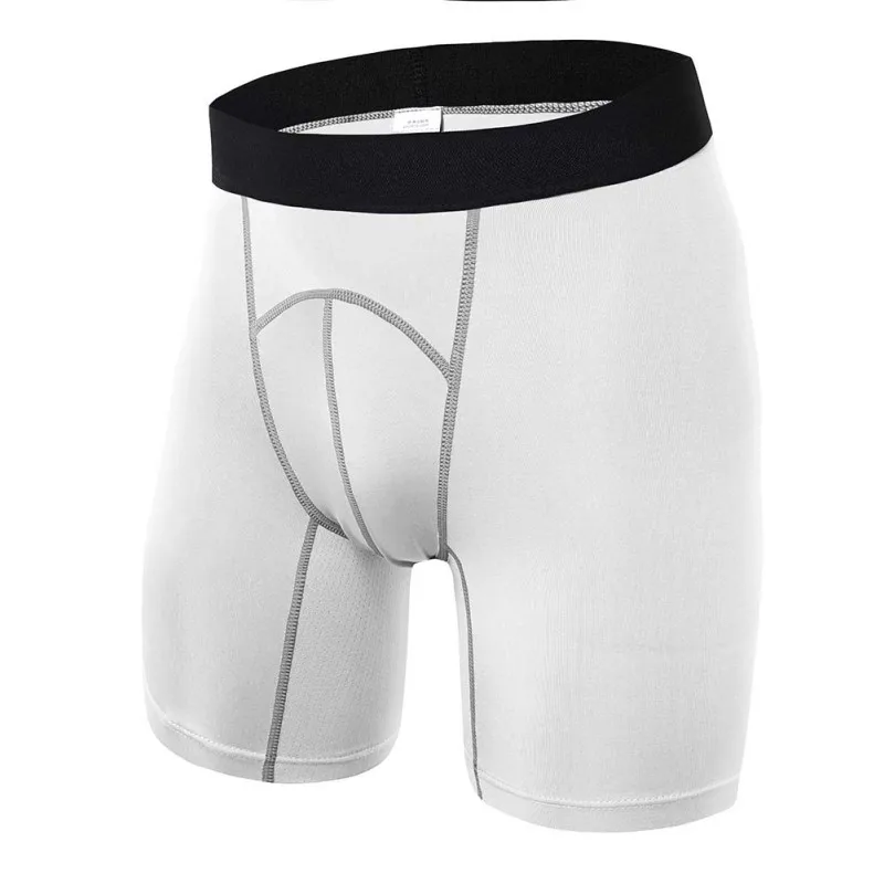 Мужские облегающие Короткие Компрессионные шорты для фитнеса спортивные штаны