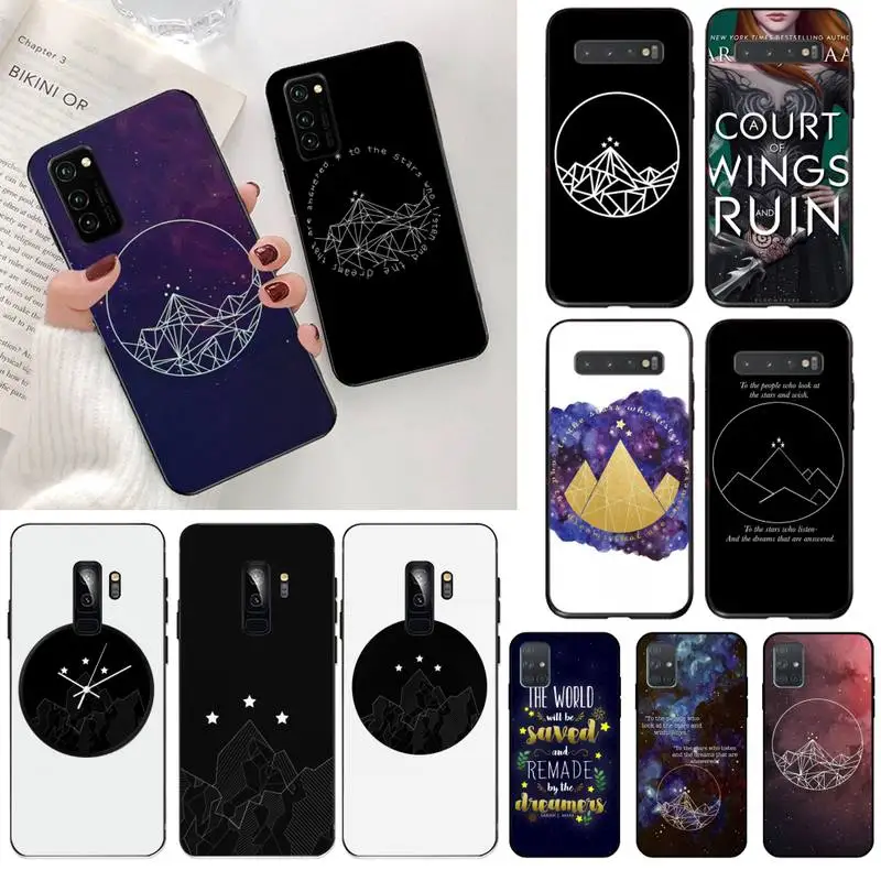 A Court of Mist and Fury Sarah J Maas Phone Case Capa for Samsung S20 plus Ultra S6 S7 edge S8 S9 plus S10 5G lite 2020
A Court of Mist and Fury Sarah J Maas Phone Case Capa for Samsung S20 plus Ultra S6 S7 edge S8 S9 plus S10 5G lite 2020