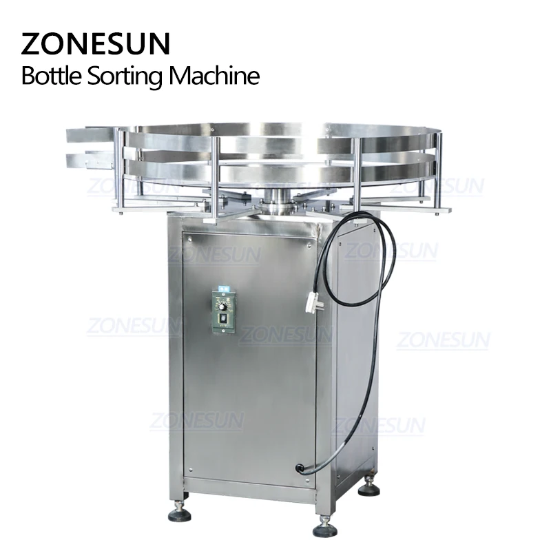 ZONESUN Automatic Rotary Round Plastic Glass Bottle Jar Collecting Food Packaging Sorting Turntable Machine for Production Line
ZONESUN Automatic Rotary Round Plastic Glass Bottle Jar Collecting Food Packaging Sorting Turntable Machine for Production Line