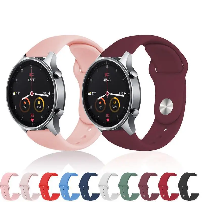 For Amazfit Nexo For Amazfit Bip U Pro For Amazfit Bip S Lite Silicone Strap Black Buckle Replacement Wristband 22mm Universal
For Amazfit Nexo For Amazfit Bip U Pro For Amazfit Bip S Lite Silicone Strap Black Buckle Replacement Wristband 22mm Universal