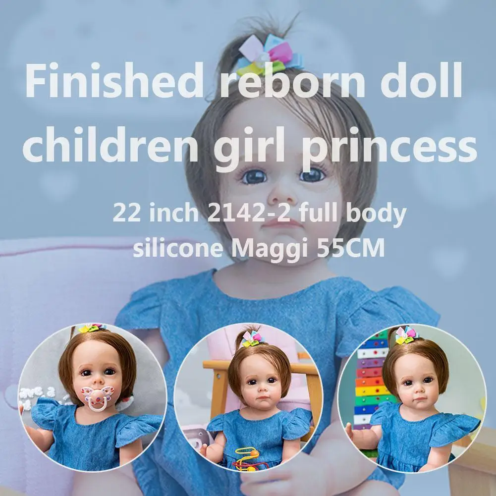 NPK 55 см полностью закрытый силиконовый Maggi Reborn для маленьких девочек волосы принцесса укорененная Водонепроницаемая игрушка для девочек ру...
NPK 55 см полностью закрытый силиконовый Maggi Reborn для маленьких девочек волосы принцесса укорененная Водонепроницаемая игрушка для девочек ру...