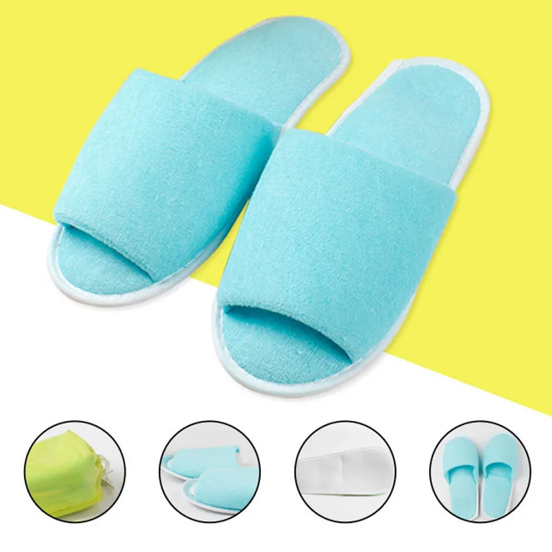 Portable Travel SPA Slippers Guest Hotel Shoes Folding Convenient Comfortable Multiple Use Slipper Storage Bag Men Women
Portable Travel SPA Slippers Guest Hotel Shoes Folding Convenient Comfortable Multiple Use Slipper Storage Bag Men Women
