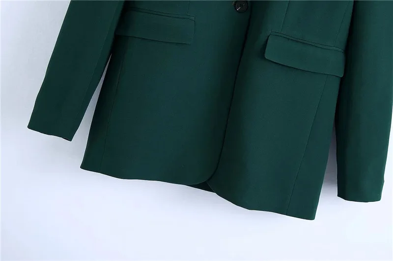 ZA 2021 women blazer Office Wear Single Button Blazer Coat Vintage Long Sleeve suit jacket Outerwear Chic Veste
ZA 2021 women blazer Office Wear Single Button Blazer Coat Vintage Long Sleeve suit jacket Outerwear Chic Veste