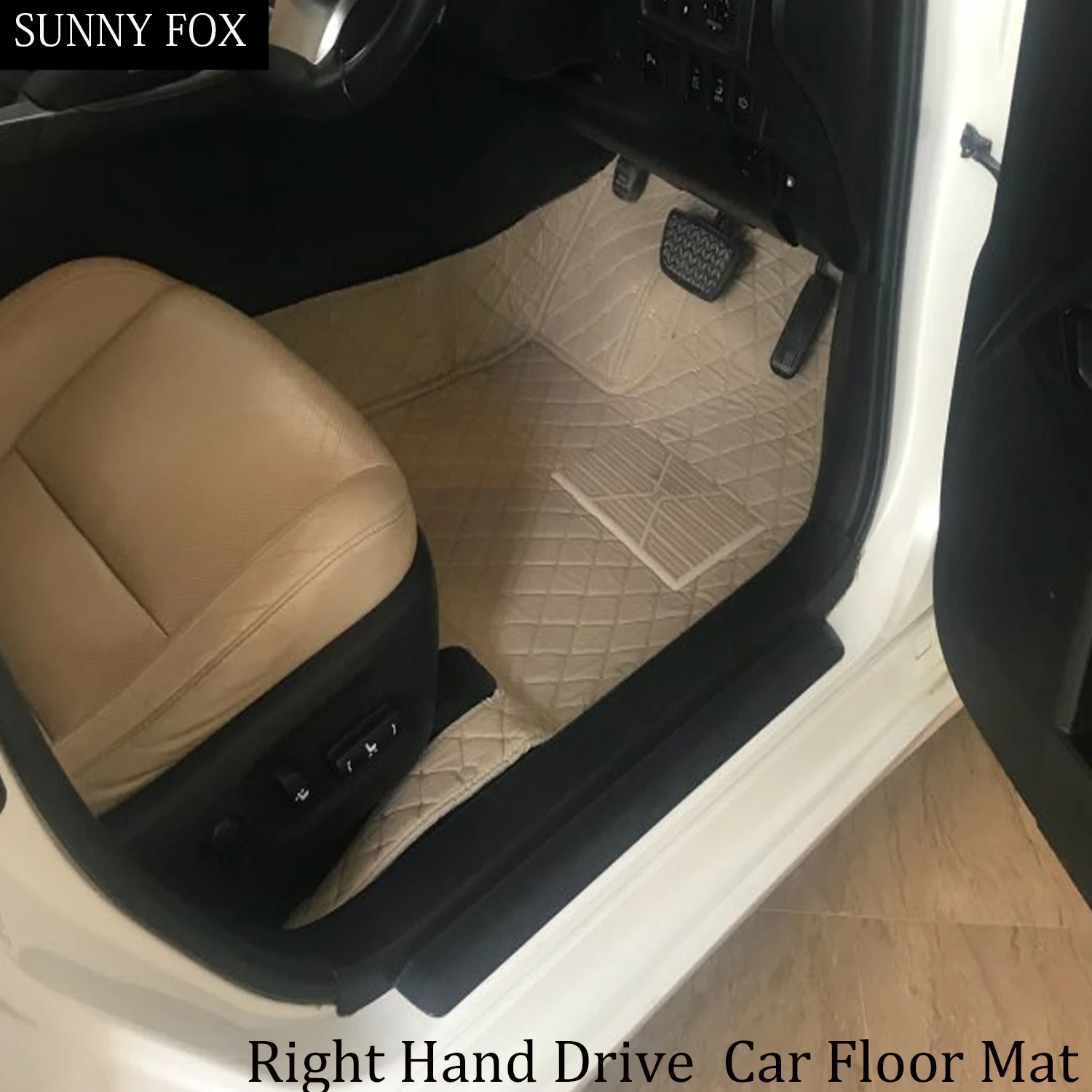 Коврик автомобильный правый/RHD для Honda Accord 7th 8th 9th generation HRV Vezel FIT CRV CR-V City 5D |