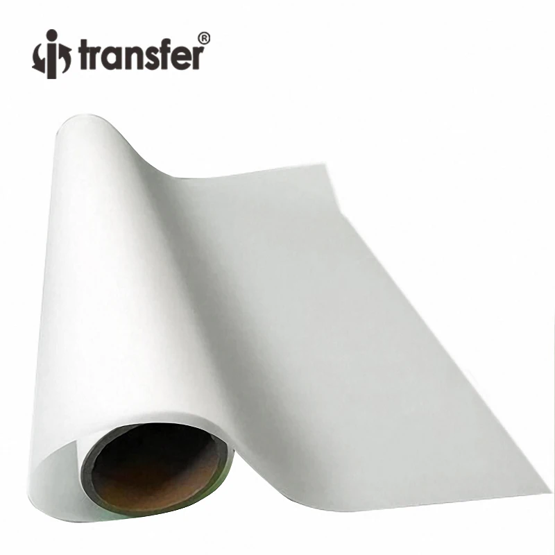 

60CMx100M DTF PET Film Roll Size Direct Transfer Printing Film For Garment Heat Transfer Paper DTF Rolls Printing Films
