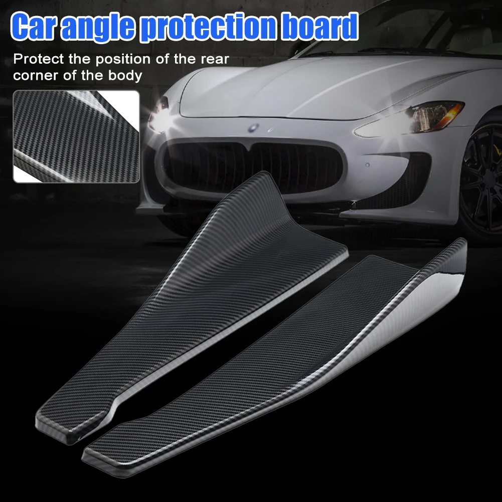2PCS Universal Car Rear Bumper Lip Splitter Spoiler Left/Right Rear Side Skirt Protector Carbon Fiber PP Winglet Diffuser Lip
2PCS Universal Car Rear Bumper Lip Splitter Spoiler Left/Right Rear Side Skirt Protector Carbon Fiber PP Winglet Diffuser Lip