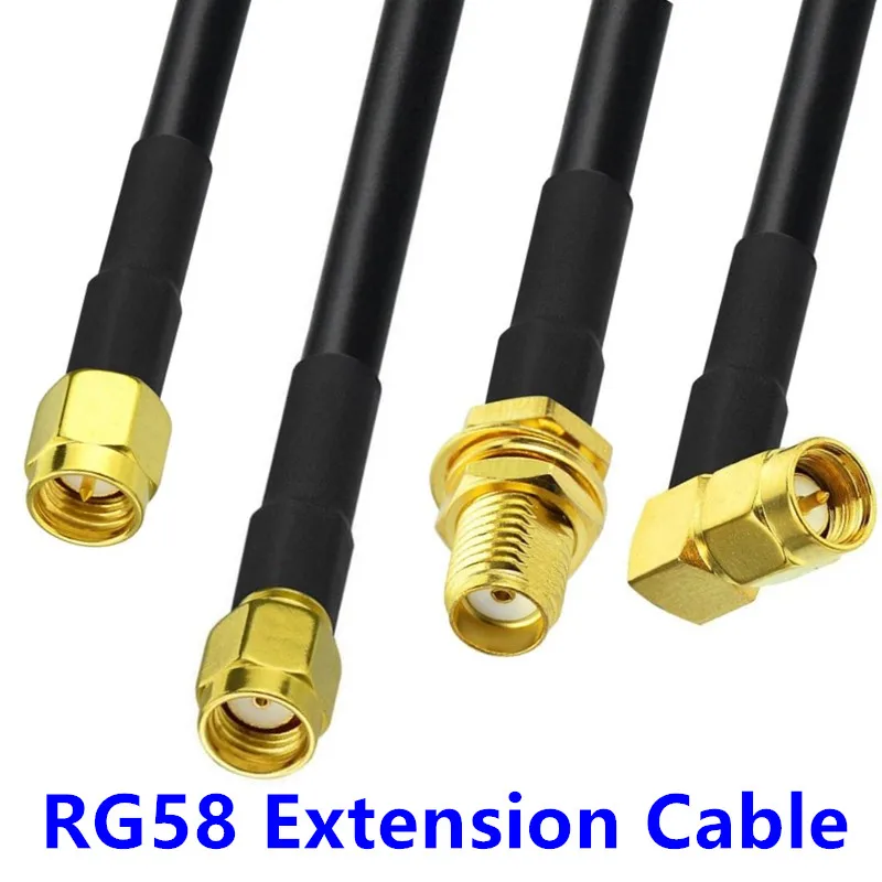Коаксиальный кабель с разъемами SMA и SMA Male RG58, 1 м, 3 м, 5 м, 10 м, 20 м, вилка SMA 3G, 4G, Wi-Fi, Удлинительный кабель, Соединительный адаптер, отрезок
Коаксиальный кабель с разъемами SMA и SMA Male RG58, 1 м, 3 м, 5 м, 10 м, 20 м, вилка SMA 3G, 4G, Wi-Fi, Удлинительный кабель, Соединительный адаптер, отрезок