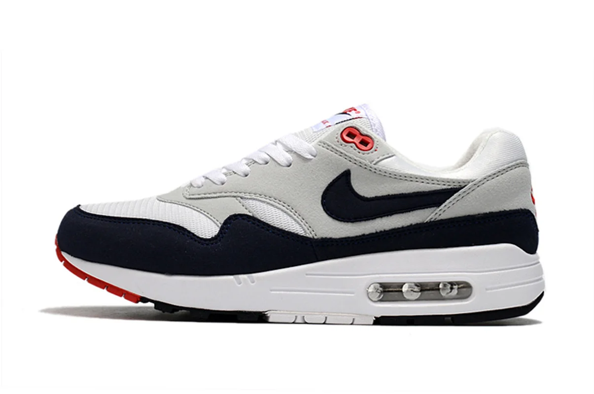 DENHAM x Air max 1 para mujer para Hombre Zapatos Airmax 87 costeras rojo azul-Vachetta Tan vela Atltico deporte Zapatillas de
DENHAM x Air max 1 para mujer para Hombre Zapatos Airmax 87 costeras rojo azul-Vachetta Tan vela Atltico deporte Zapatillas de