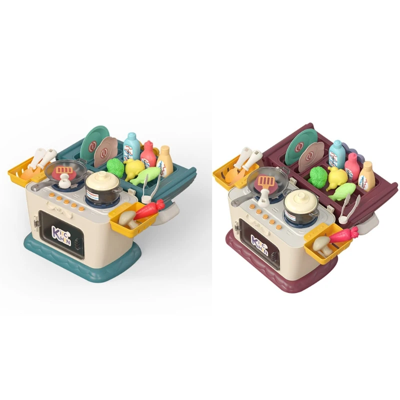 Play House Toy Realistic Kitchen Portable Multifunctional Kitchenware with Music Effect Creative Kids Gift
Play House Toy Realistic Kitchen Portable Multifunctional Kitchenware with Music Effect Creative Kids Gift