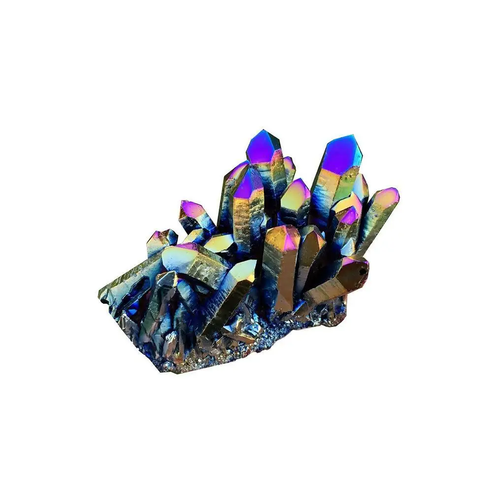 1pcs Natural Quartz Crystal Rainbow Titanium Cluster Decoration Specimen Stones Healing Craft Reiki Stone Rare Mineral Heal S0H4
1pcs Natural Quartz Crystal Rainbow Titanium Cluster Decoration Specimen Stones Healing Craft Reiki Stone Rare Mineral Heal S0H4