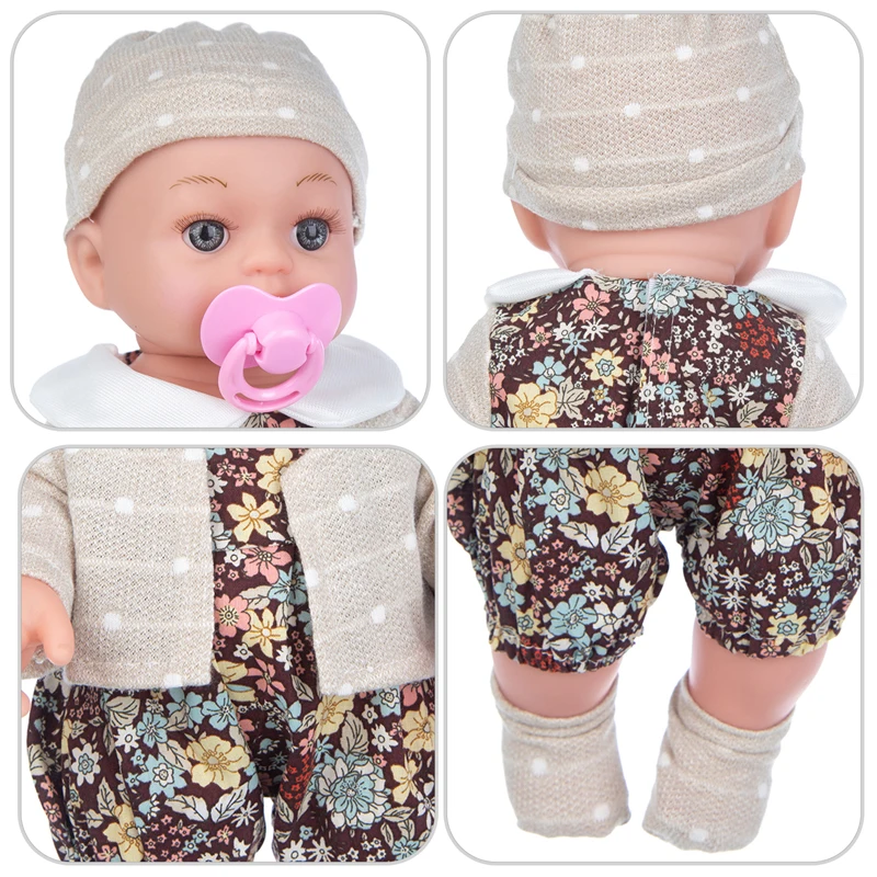 baby size12inch full body silicone set bebe doll reborn doll water proof bath doll toy Christmas Gfit
baby size12inch full body silicone set bebe doll reborn doll water proof bath doll toy Christmas Gfit