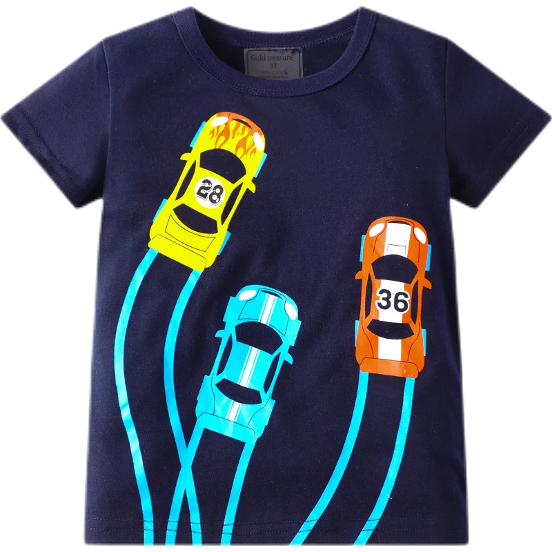New Summer Boys T-shirt Cartoon Kids Short Sleeve T-shirts Children's Clothing Baby Boy Cotton Top Clothes For Teens
New Summer Boys T-shirt Cartoon Kids Short Sleeve T-shirts Children's Clothing Baby Boy Cotton Top Clothes For Teens