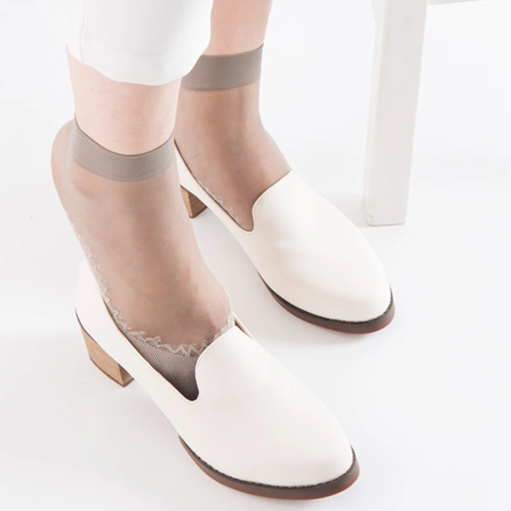 10 Pairs Female Short Socks Transparent Women Cool SoxThin Velvet Silk Summer Socks Cotton Bottom Wicking Slip-resistant Sock
10 Pairs Female Short Socks Transparent Women Cool SoxThin Velvet Silk Summer Socks Cotton Bottom Wicking Slip-resistant Sock