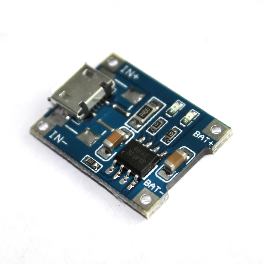 18650 Micro USB 5V 1A TP4056 Lithium Battery Charger Module diy kit Charging Board With Protection Dual Functions 1A Li-ion
18650 Micro USB 5V 1A TP4056 Lithium Battery Charger Module diy kit Charging Board With Protection Dual Functions 1A Li-ion
