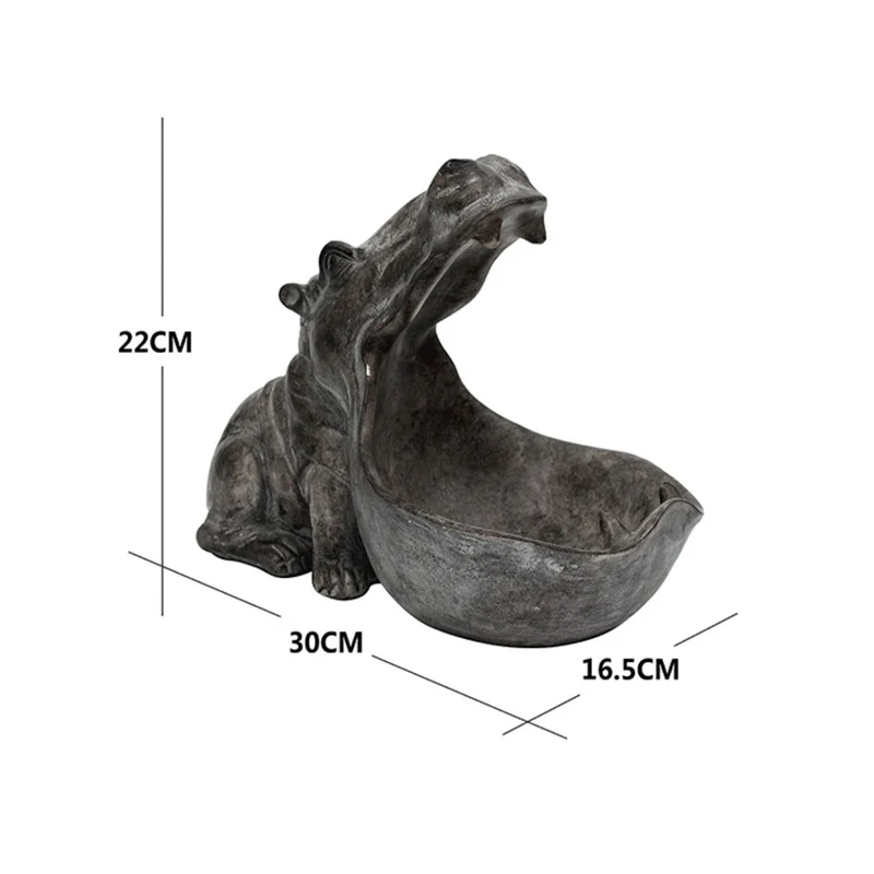1pcs Resin Hippo Statue Hippopotamus Sculpture Figurine Key Candy Container Decoration Home Table Decoration Accessories
1pcs Resin Hippo Statue Hippopotamus Sculpture Figurine Key Candy Container Decoration Home Table Decoration Accessories