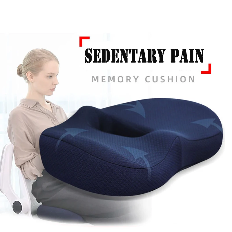 Premium Comfort Seat Cushion Orthopedic Memory Foam Coccyx Car Seat Chair Pad Office Cushion Hips Massager Slow Rebound Pillow
Premium Comfort Seat Cushion Orthopedic Memory Foam Coccyx Car Seat Chair Pad Office Cushion Hips Massager Slow Rebound Pillow