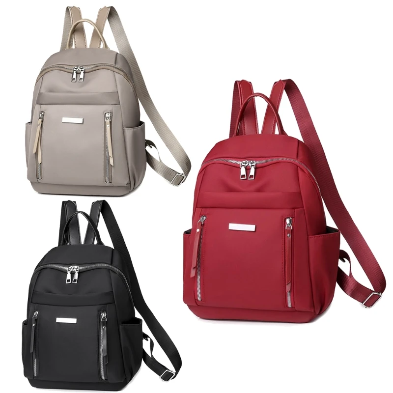 

L5YA Fashion Women Backpack for Teenage Girl Ladies Anti-theft Daypacks Casual Bagpack School Bookbag Female Bag