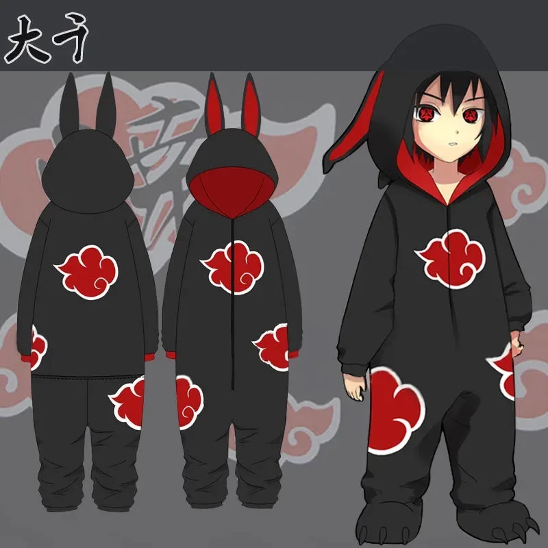 Uchiha Itachi Pain Anime Pajamas Akatsuki Cosplay Costume Winter Flannel Adult Jumpsuits
Uchiha Itachi Pain Anime Pajamas Akatsuki Cosplay Costume Winter Flannel Adult Jumpsuits
