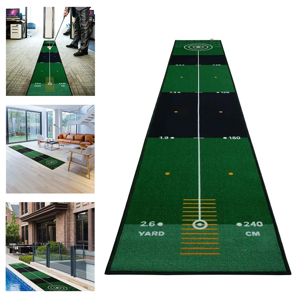 3M Golf Training Mat Golf Hitting Mat Durable Portable Golf Putting Practice Aids Equipment For Yard Garden Grassland Practice