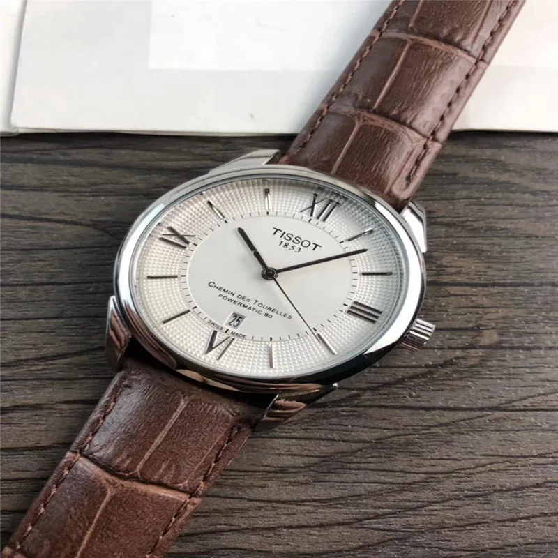 Tissot- Luxury Brand quartz women Watches Quartz Watch Stainless Steel Strap wristwatch classic business dress men watch 874
Tissot- Luxury Brand quartz women Watches Quartz Watch Stainless Steel Strap wristwatch classic business dress men watch 874